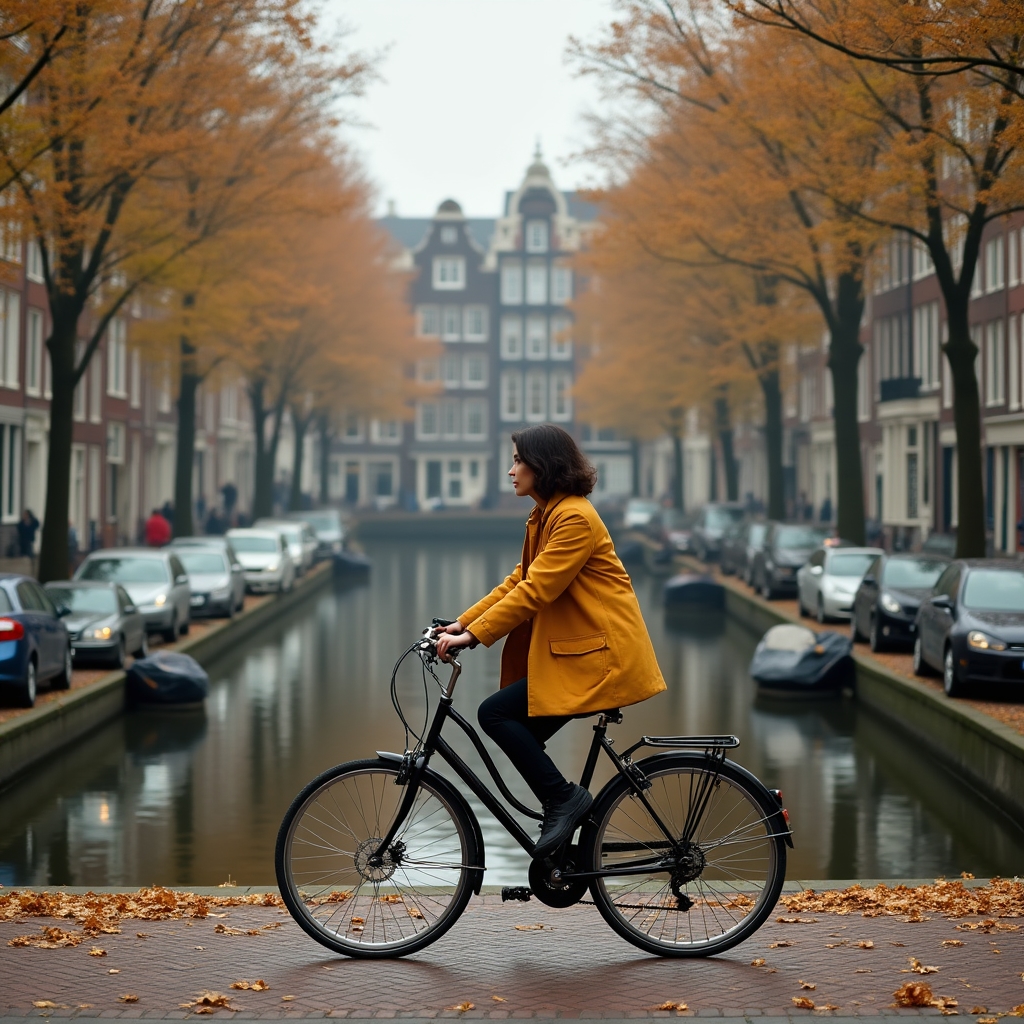 Fahrradtour durch die Amsterdamer Grachten